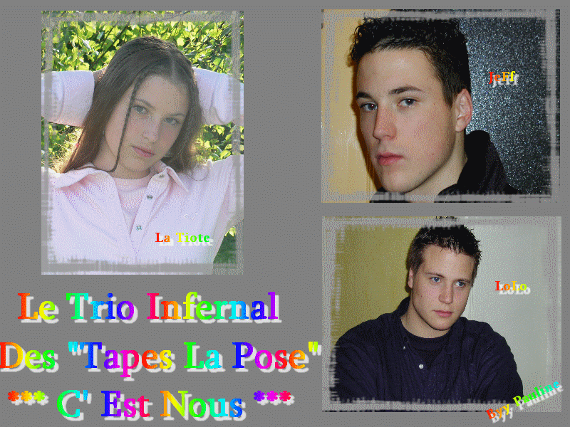 poupou et ses frero